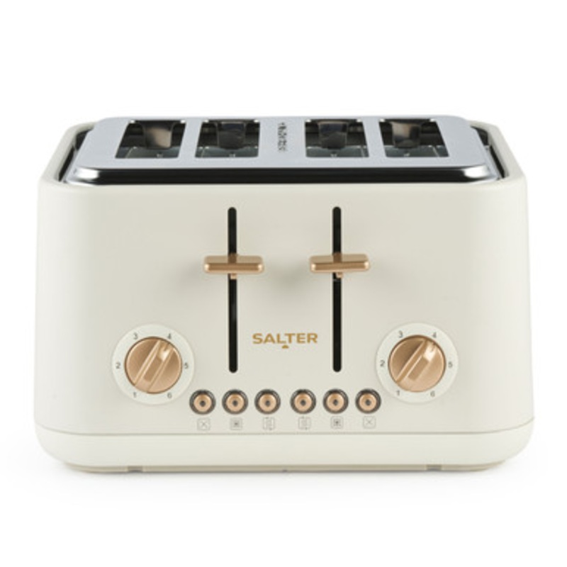 Pebble 4-Slice Toaster - Stone
