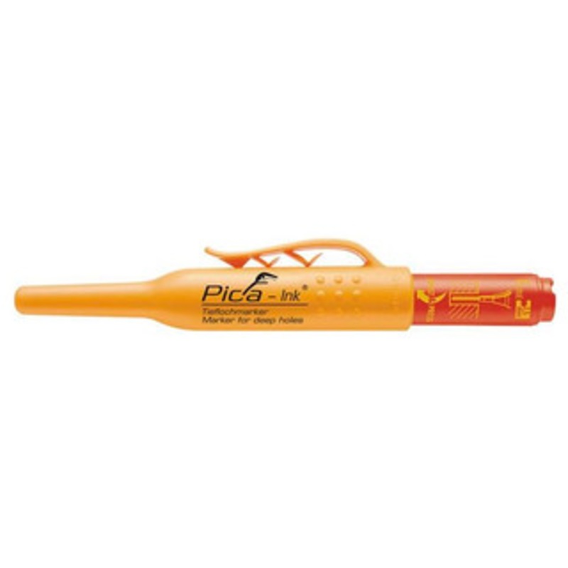 Pica Red Ink Marker for Deep Holes #150/40/SB