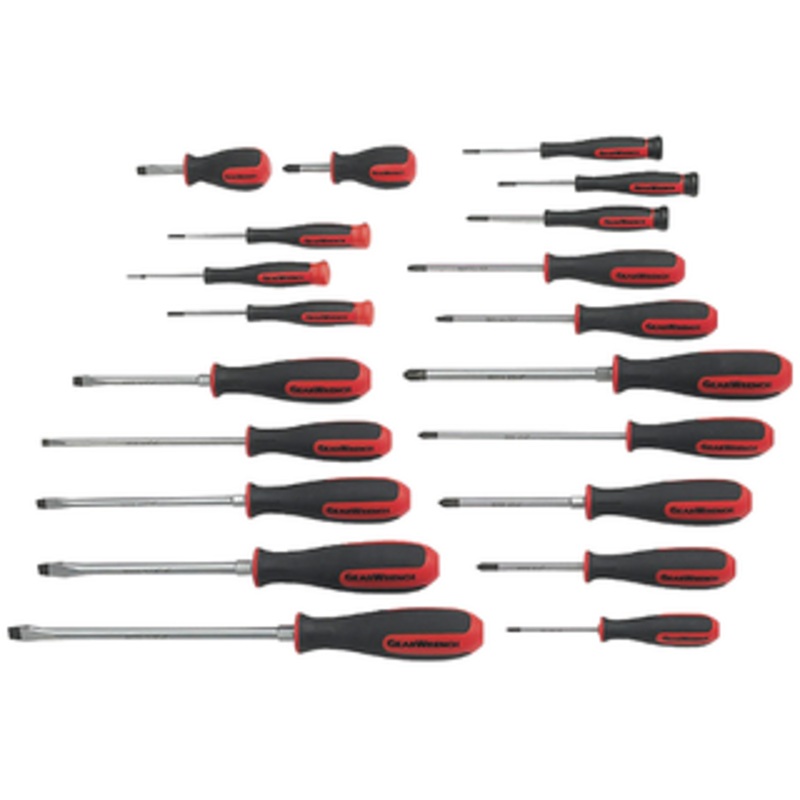 GEARWRENCH 12 Piece Combination Phillips, Slotted & Torx Screwdriver Set - 80066