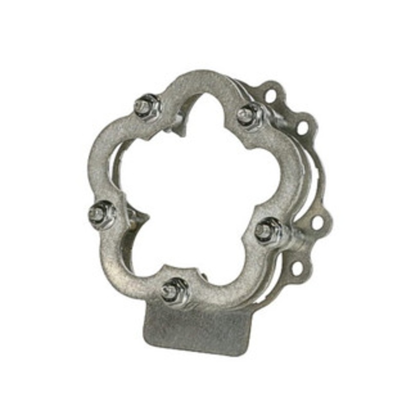 icengineworks 1-3/4 5-into-1 Collector Clamp, 2-pc Set - 1750EHCD51S