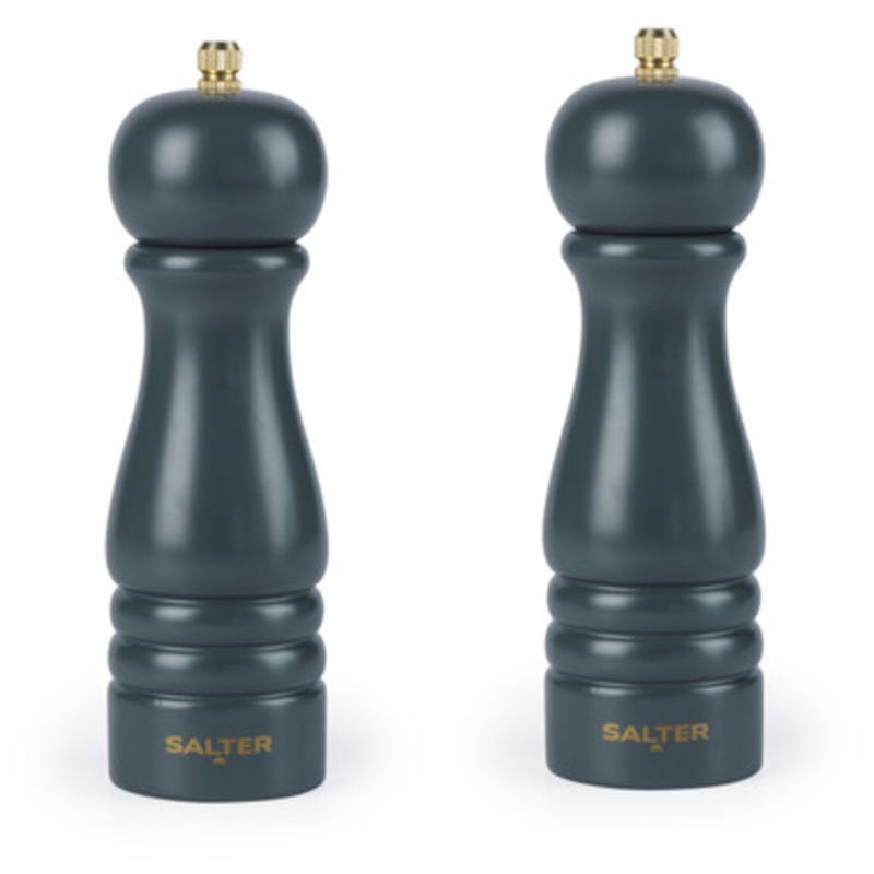 Olea Salt & Pepper Grinder Set of 2  Green