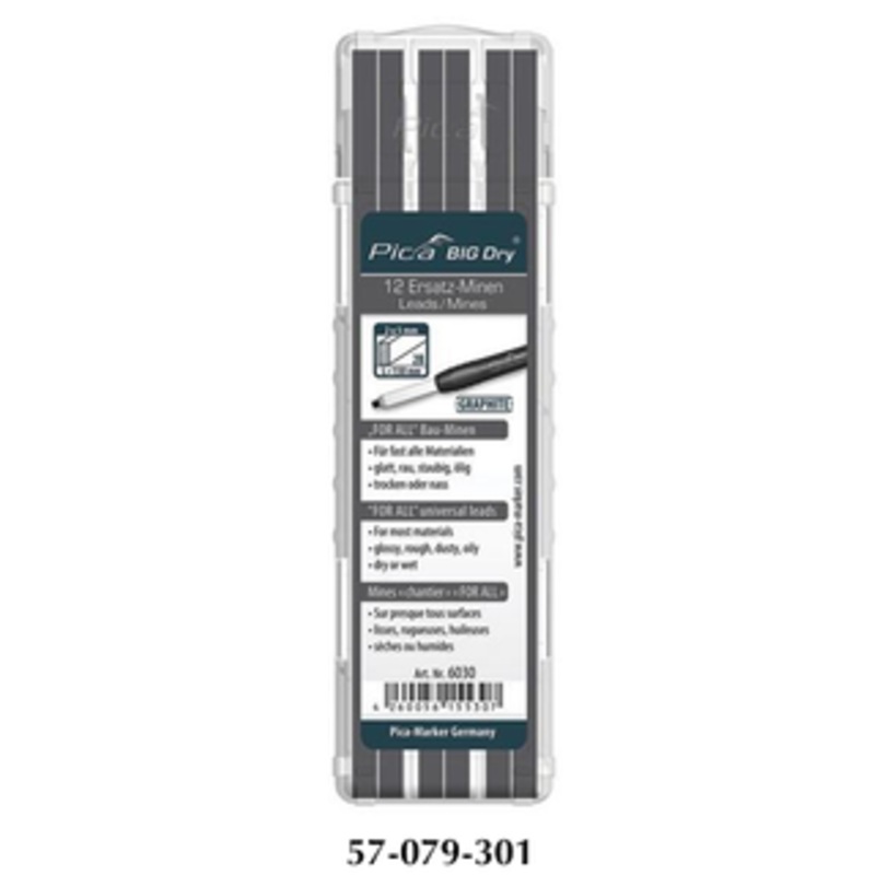 Pica BIG DRY Universal Graphite Lead Refill Pack 6030/SB