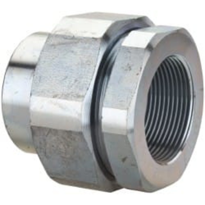 Thomas & Betts 1-1/2 Trade Rigid/Intermediate (IMC) Conduit Female Union Steel, Noninsulated, Straight Connector, Threaded Connection UNF 505-TB - 54118054