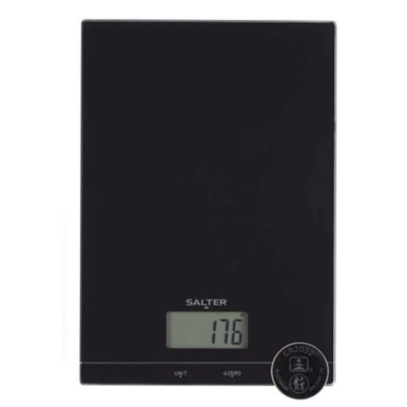 Kuro Glass Electronic Kitchen Scale - Black