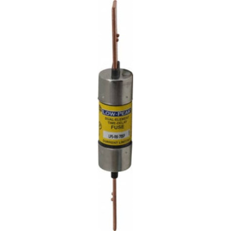 Bussmann 300 VDC, 600 VAC, 70 Amp, Time Delay General Purpose Fuse Bolt-on Mount, 7-7/8 OAL, 100 at DC, 300 at AC (RMS) kA Rating, 1-5/16 Diam LPS-RK-70SP - 74973512