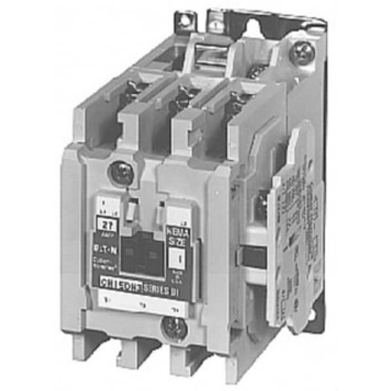 Eaton Cutler-Hammer 3 Pole, 110 VAC at 50 Hz, 120 VAC at 60 Hz and 600 Volt, 45 Continuous Amp, 1 hp, Open NEMA Combination Starter ABS Type Approved, cUL Listed, NEMA ICS 2-1993, UL Listed CN15GN3AB - 02353167