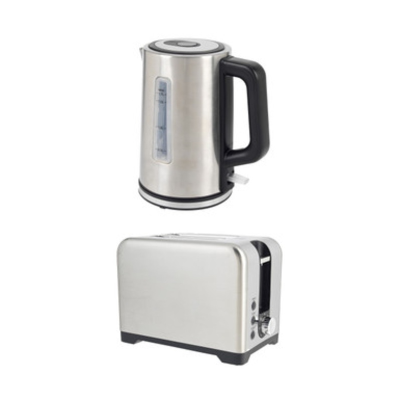 Kettle & Toaster Set  2-Slice Toaster & 1.7 Litre Rapid Boil Kettle