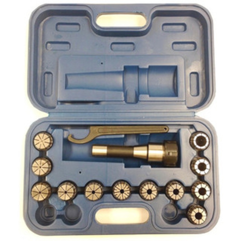 Precise 14 Piece ER-32 R8 Spring Collet Chuck Set - 3900-0508