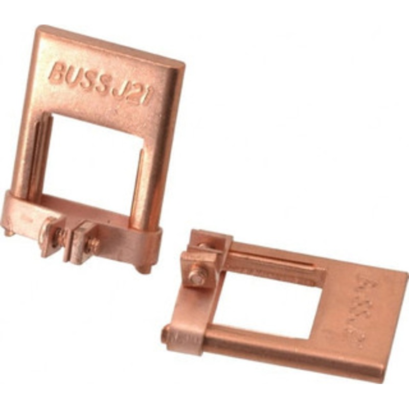 Bussmann J Class, 600 VAC, 100 Amp, Fuse Reducer 200 Holder Amp, For Use with DFJ Series Fuses, JKS Series Fuses, LPJ Series Fuse J-21 - 75391011