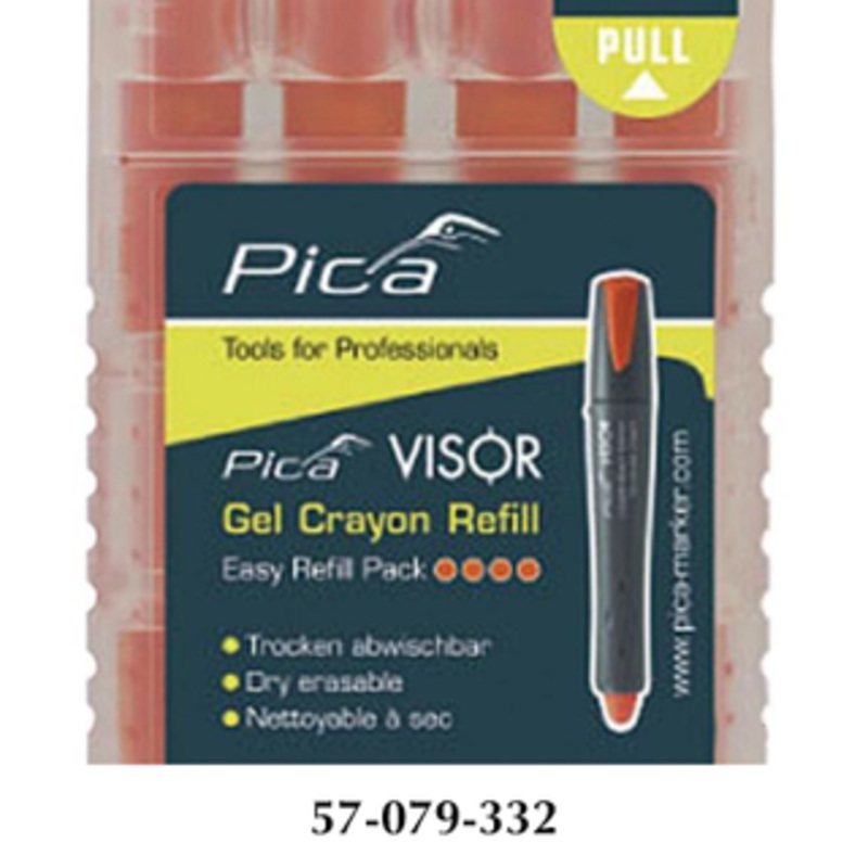 Pica VISOR Orange DRY ERASE Refills - 930/54