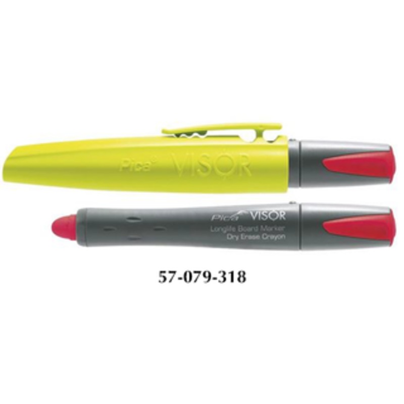 Pica VISOR Red Longlife Board Marker - 900/40