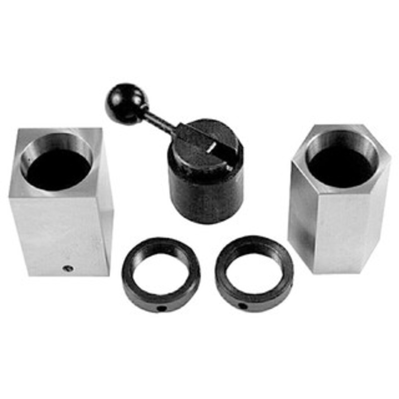 Precise 4 Piece Hex & Square 5C Collet Block Set - 3900-1620