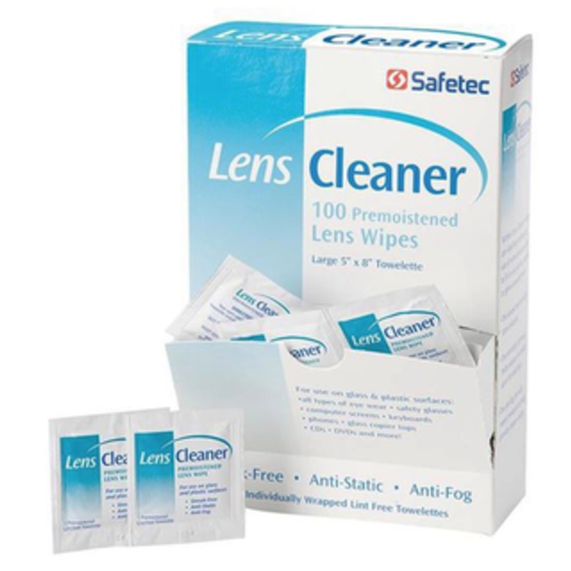 Safetec Lens Cleaner Wipes 37000