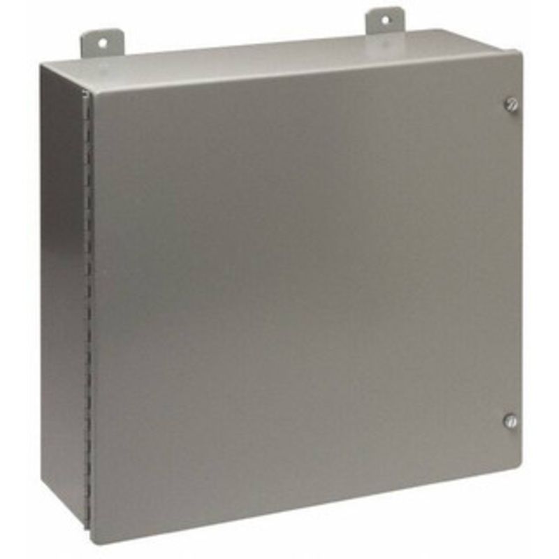 Cooper B-Line NEMA 12, 13 Steel Standard Enclosure with Hinge Flat Cover 20 Wide x 24 High x 7 Deep, Dirt-tight & Dust-tight 78205177020 - 64053077