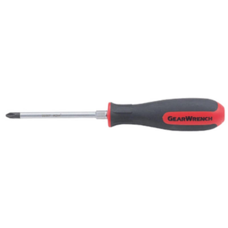 GEARWRENCH Phillips #1 Point Size x 3 Blade Length Screwdriver, 7.127 Overall Length - 80001