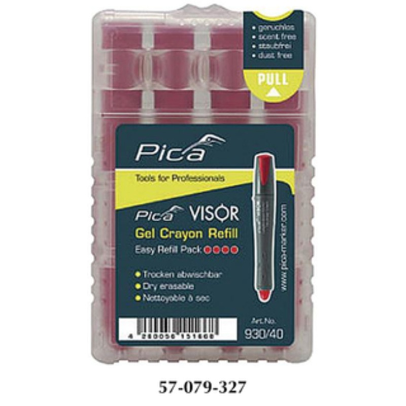 Pica VISOR Red DRY ERASE Refills - 930/40