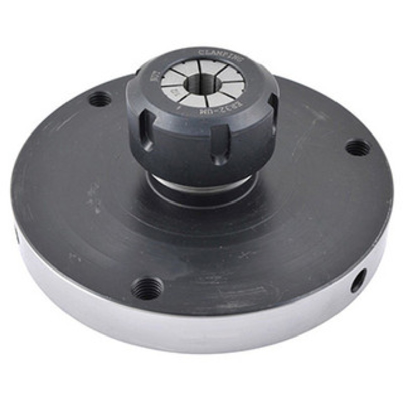 Precise ER-32 Collet Chuck, 160mm Diameter Plain Back - 3901-5035