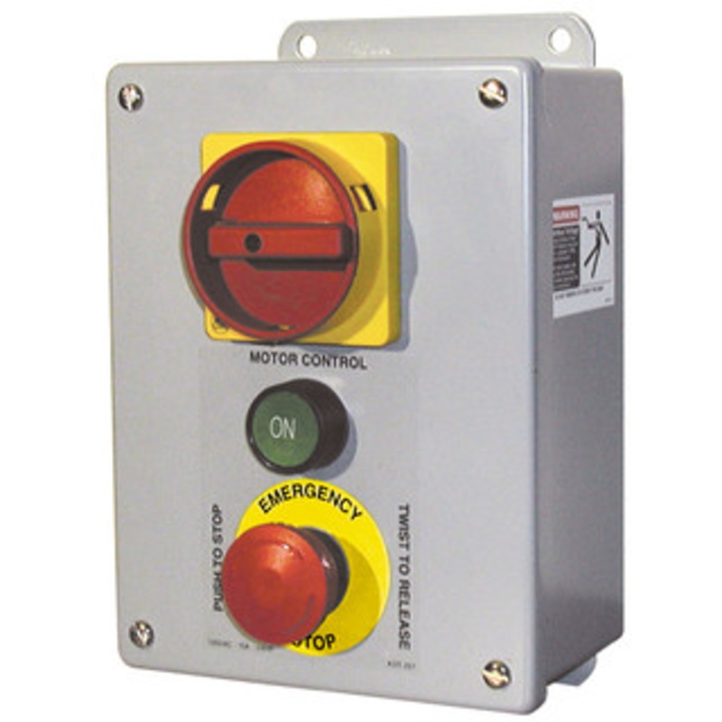 Rockford Single-Phase Disconnect Switch and Magnetic Motor Starter - CSS055