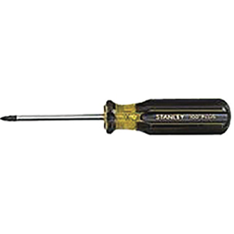 Stanley 100 Plus Phillips Screwdriver, #2 Point Size, 4 Blade Length, 8-1/4 Overall Length - 66-102-A
