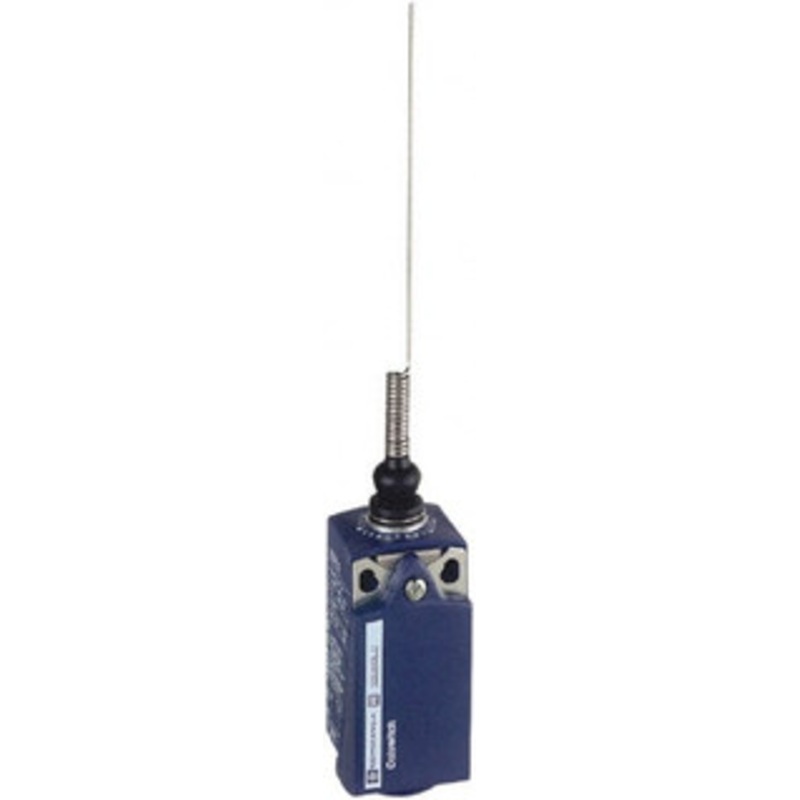 Telemecanique Sensors SPDT, NC/NO, 240 VAC, 250 VDC, Screw Terminal, Cat Whisker Actuator, General Purpose Limit Switch 1, 2, 4, 6, 12, 13 NEMA Rating, IP66, IP67 IPR Rating XCKP2106N12 - 59759761