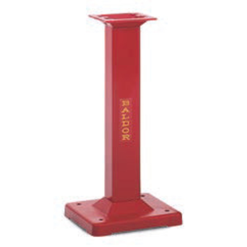 Baldor Steel Pedestal, 34 High for 7 Big Red Grinders - GA16RE