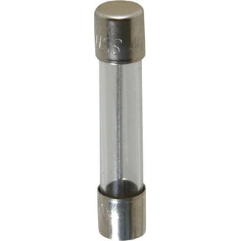 Bussmann 32 VAC/VDC, 20 Amp, Fast-Acting Miniature Glass Fuse 1-1/4 OAL, 1/4 Diam AGC-20-R - 71922678