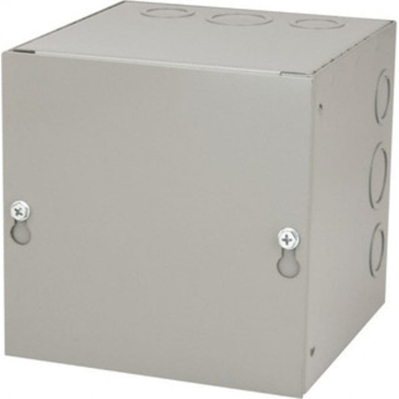 Cooper B-Line NEMA 1 Steel Junction Box Enclosure with Screw Flat Cover 6 Wide x 6 High x 6 Deep 78205122140 - 64052277