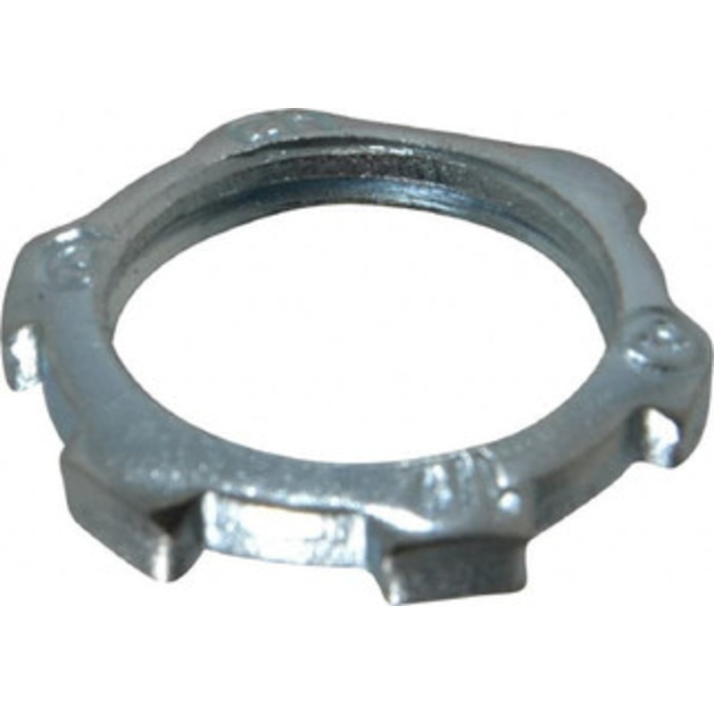 Crouse-Hinds 1/2 Trade Rigid/Intermediate (IMC) Conduit Locknut Steel, Noninsulated, Threaded Connection 11 - 04784823