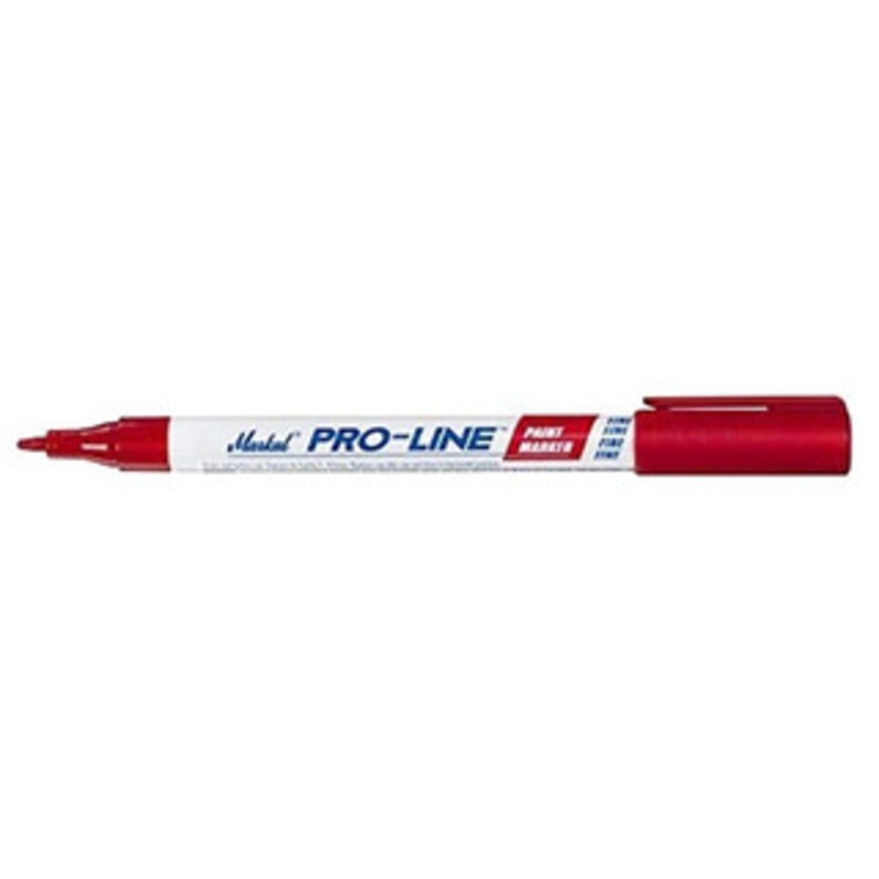 Markal Pro-Line Red Fine Tip Marker - 8030-9674