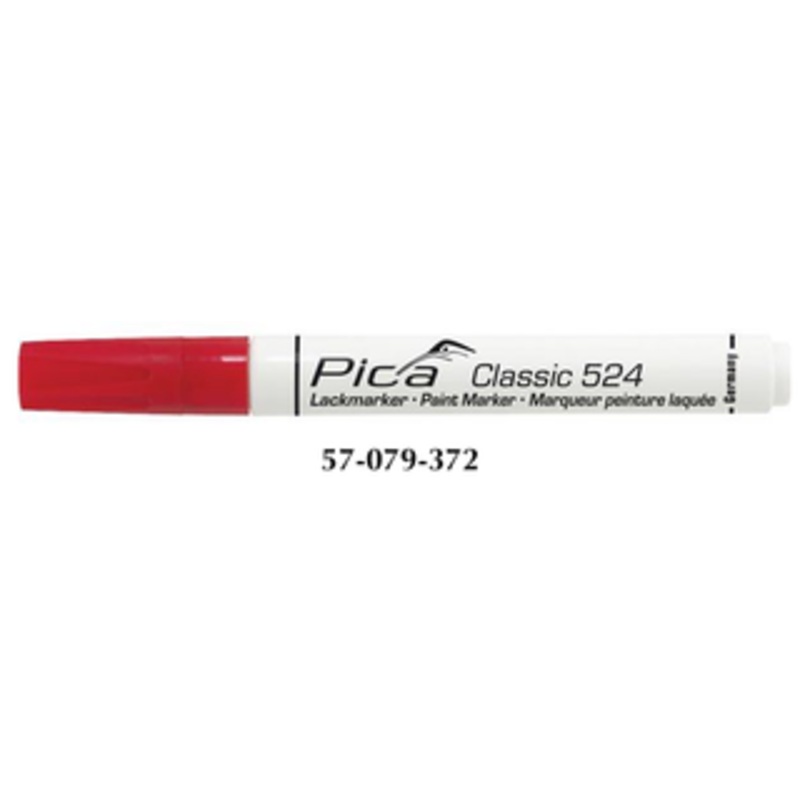 Pica Classic 524 Industry Paint Marker, Red - 524/40
