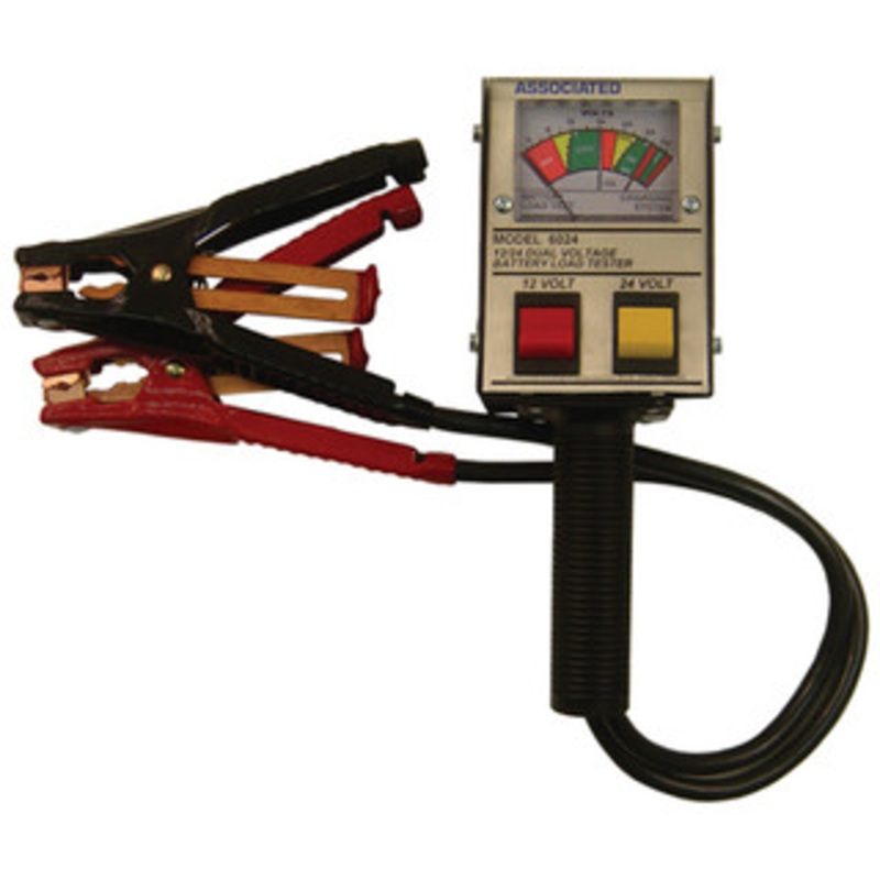 Associated Equipment 12/24 Volt Hand-Held Alternator/Battery Load Tester - AS6024