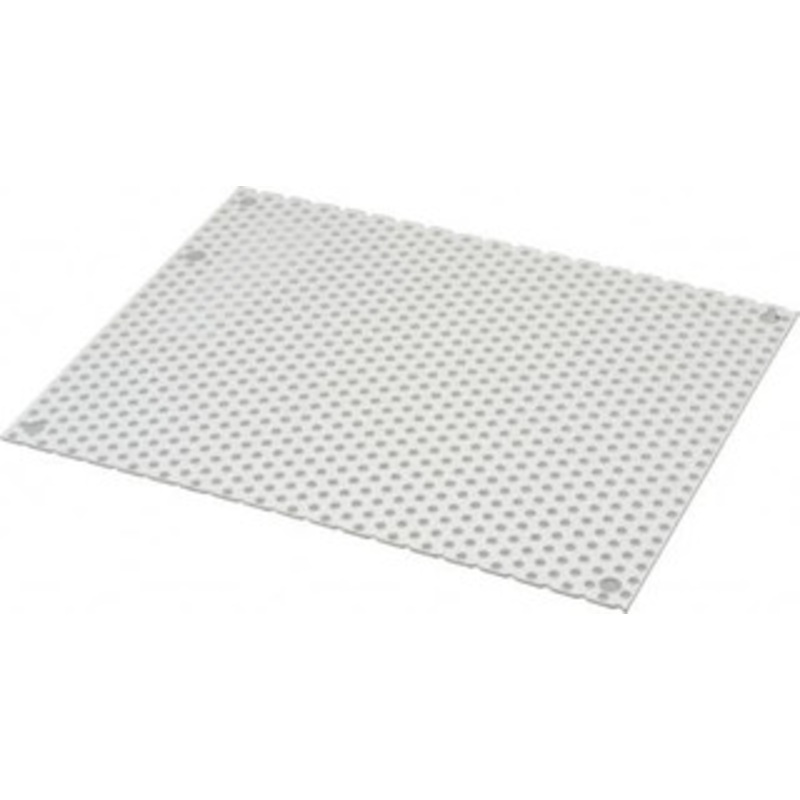 Cooper B-Line 6-1/4 OAW x 8-1/4 OAH Powder Coat Finish Electrical Enclosure Perforated Panel 10 x 8 Box, 16 Gauge Steel, Use with 1086 RHC 11698933 - 87585709