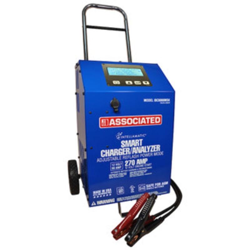 Associated Equipment Intellamatic Smart Battery Charger/Analyzer, 12V, 60/70A - ASIBC6008MSK