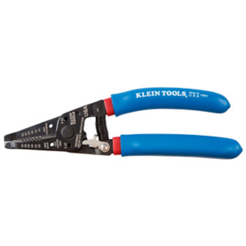 Klein Tools Klein-Kurve Wire Strippers #11057, 30 to 20 AWG Solid, 32 to 22 AWG Stranded - 55-859-3