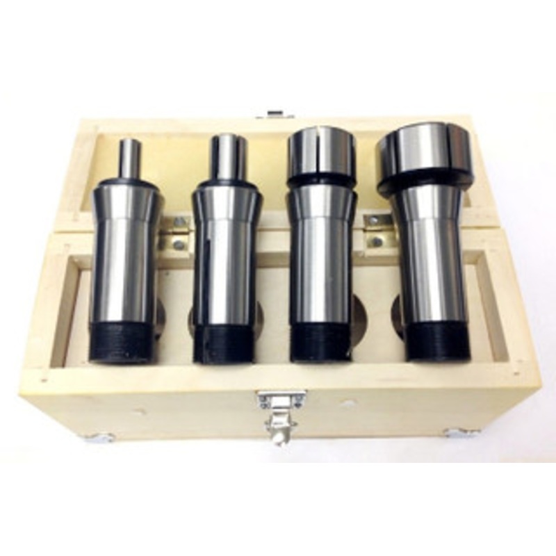 4 Piece 5C Expanding Collet Set, 0.25 - 1.93 - 3900-1606