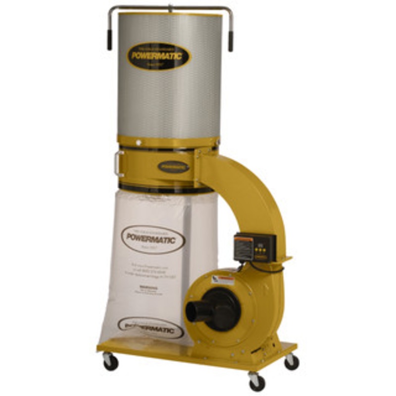 Powermatic PM1300TX-CK Dust Collector, 1.75 HP, 1-Phase, 115/230V, 2-Micron Canister Kit - PM9-1791079K