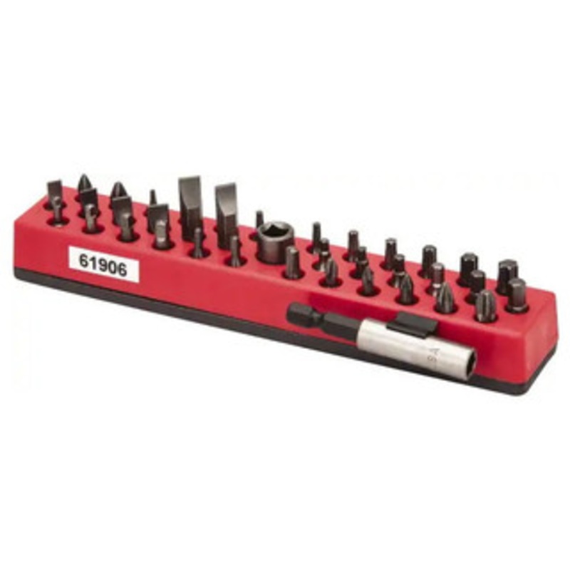 Proto 38 Piece Screwdriver Insert Bit Set J61906 - 96-040-1