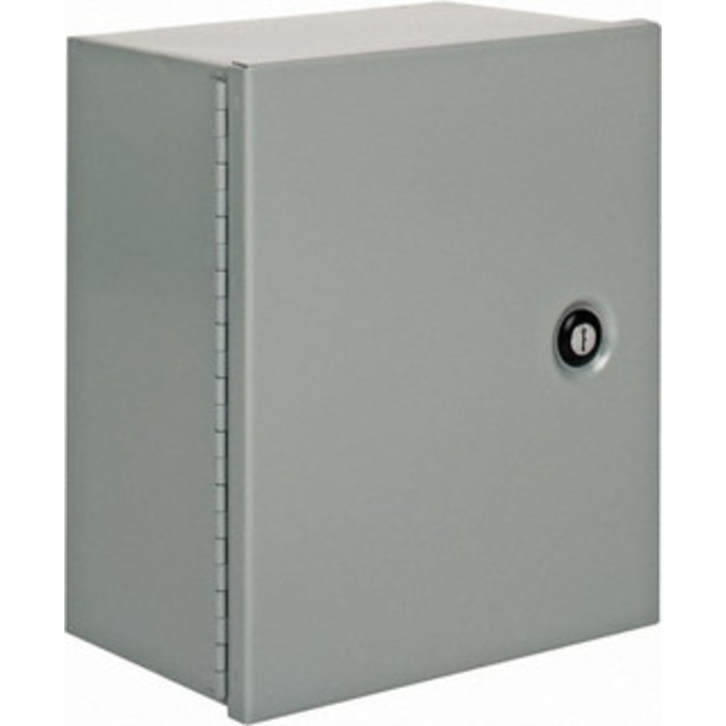 Cooper B-Line NEMA 1 Steel Standard Enclosure with Hinge Flat Cover 10 Wide x 12 High x 6 Deep 78205179280 - 64052806