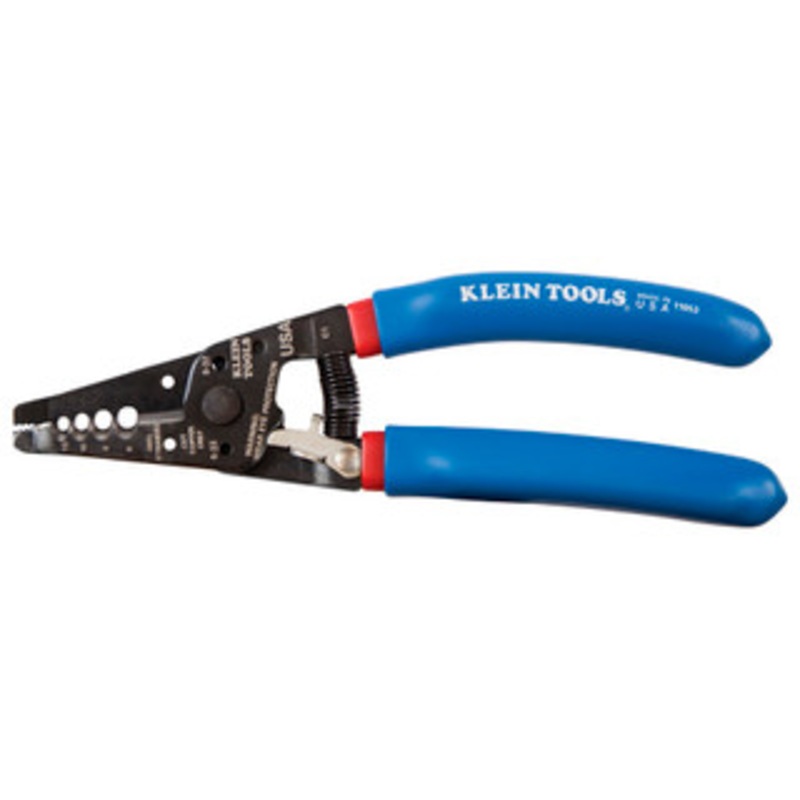 Klein Tools Klein-Kurve Wire Strippers #11053, 12 to 6 AWG Stranded - 55-857-7