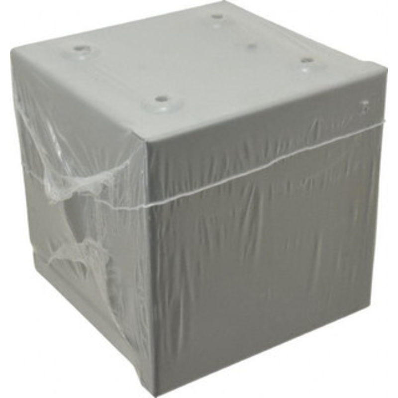 Cooper B-Line NEMA 3R Steel Junction Box Enclosure with Screw Flat Cover 6 Wide x 6 High x 6 Deep, Rainproof 78205134070 - 64052269