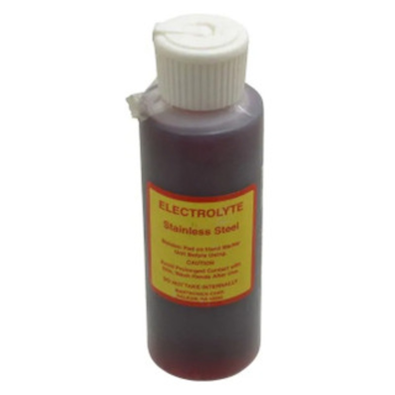 ETCH-O-MATIC Stainless Steel Etcher Electrolyte Solution, 4 oz. - 77-168-3