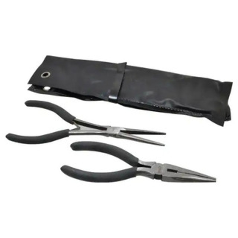 Value Collection Needle Nose Plier Set #NCMPR1002, 2 Pieces, 6 Long Nose & 8 Extended Reach Long Nose Pliers - 55-155-6