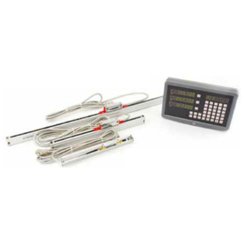 Precise Digital Readout Lathe System Package, 2 Axis, 6 x 16 - 303-945