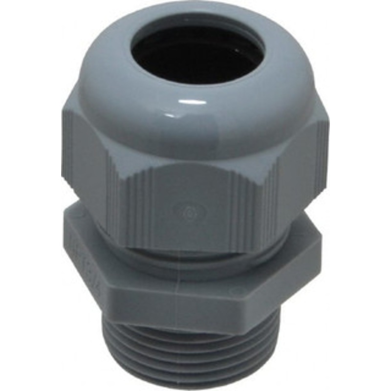 Thomas & Betts 3/4 Trade Liquidtight Conduit Cable Gland Nylon, Noninsulated, Straight Connector, Threaded Connection CC-NPT-34-G - 05773676