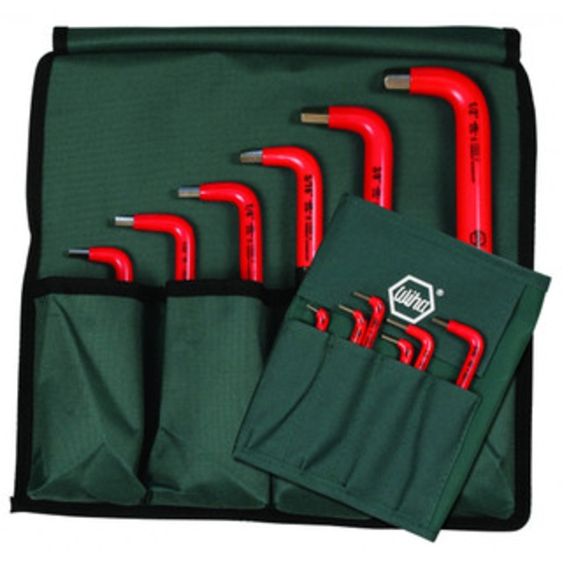 Wiha Insulated Inch Hex L-Key 12 Piece Set - 13694