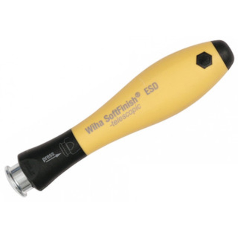Wiha System 4 ESD Safe Drive-Loc Handle - 26961
