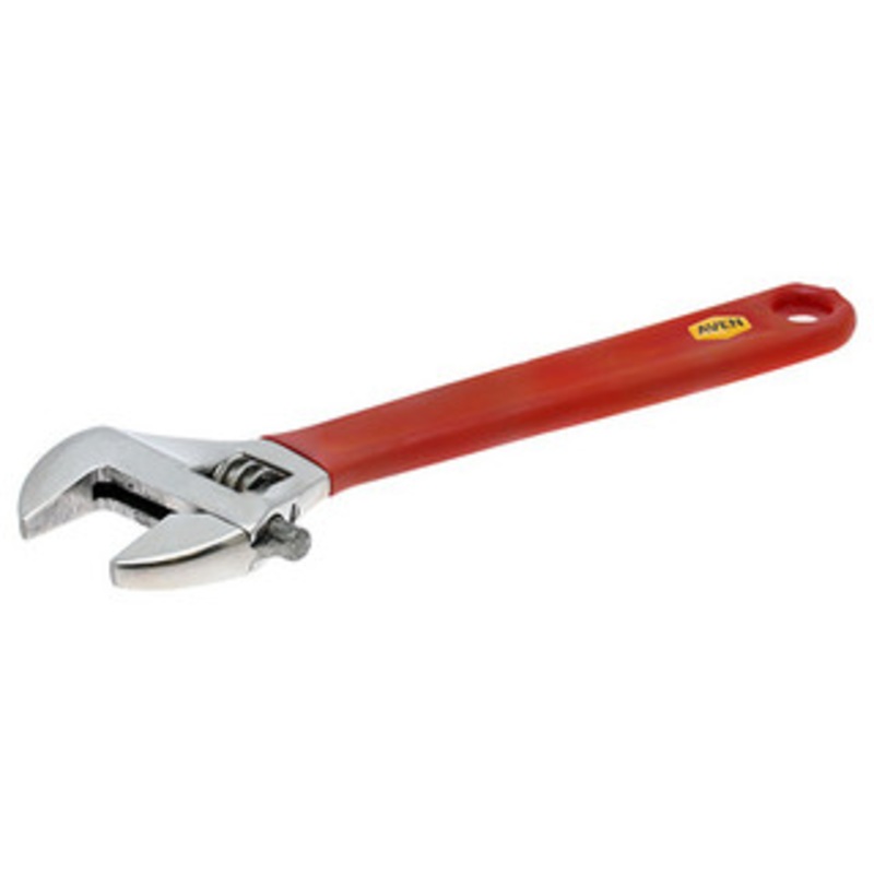 Aven Adjustable Wrench 8 with PVC Grip - 21190-8G