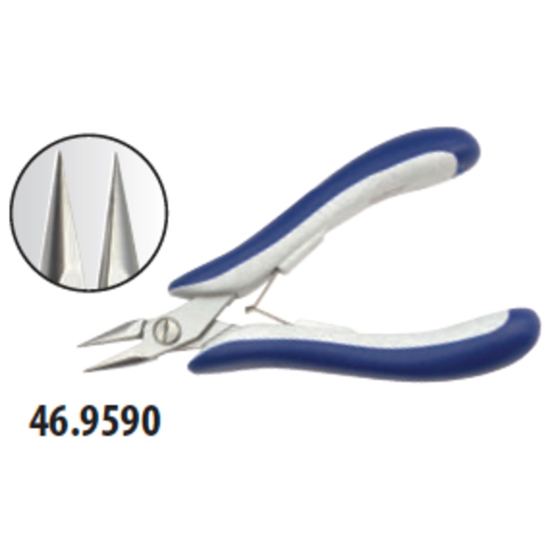 Grobet Round Nose Smooth 5-1/2 Plier - 46.9590