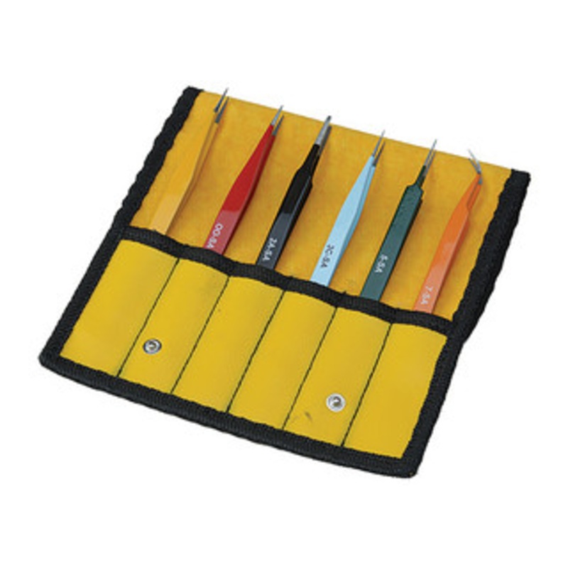 Aven E-Z Pik 6-Piece Tweezer Set - 18480EZ
