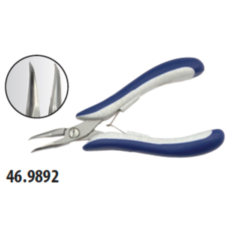 Grobet Bent Nose Smooth 5-3/4 Plier - 46.9892